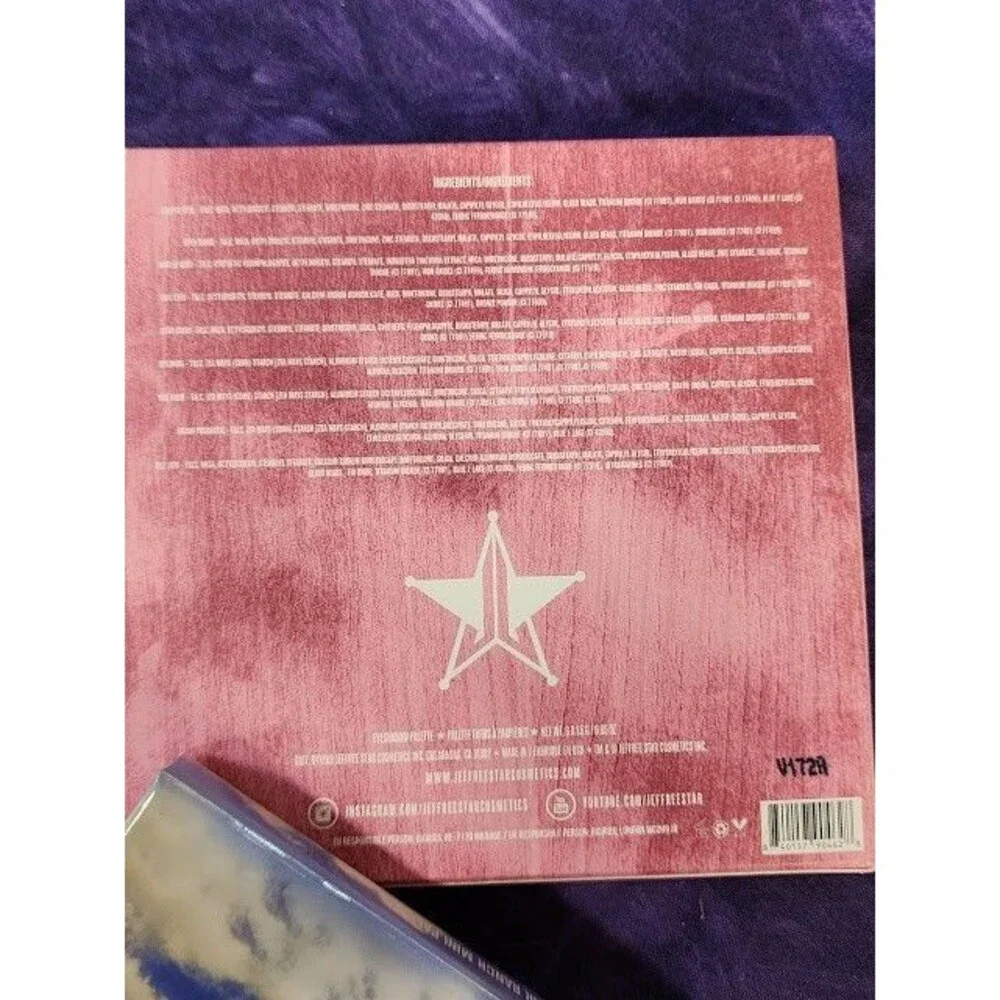 JEFFREE STAR Star Ranch Mini Eyeshadow Palette 9 Pan Shade Pressed Pigment Color